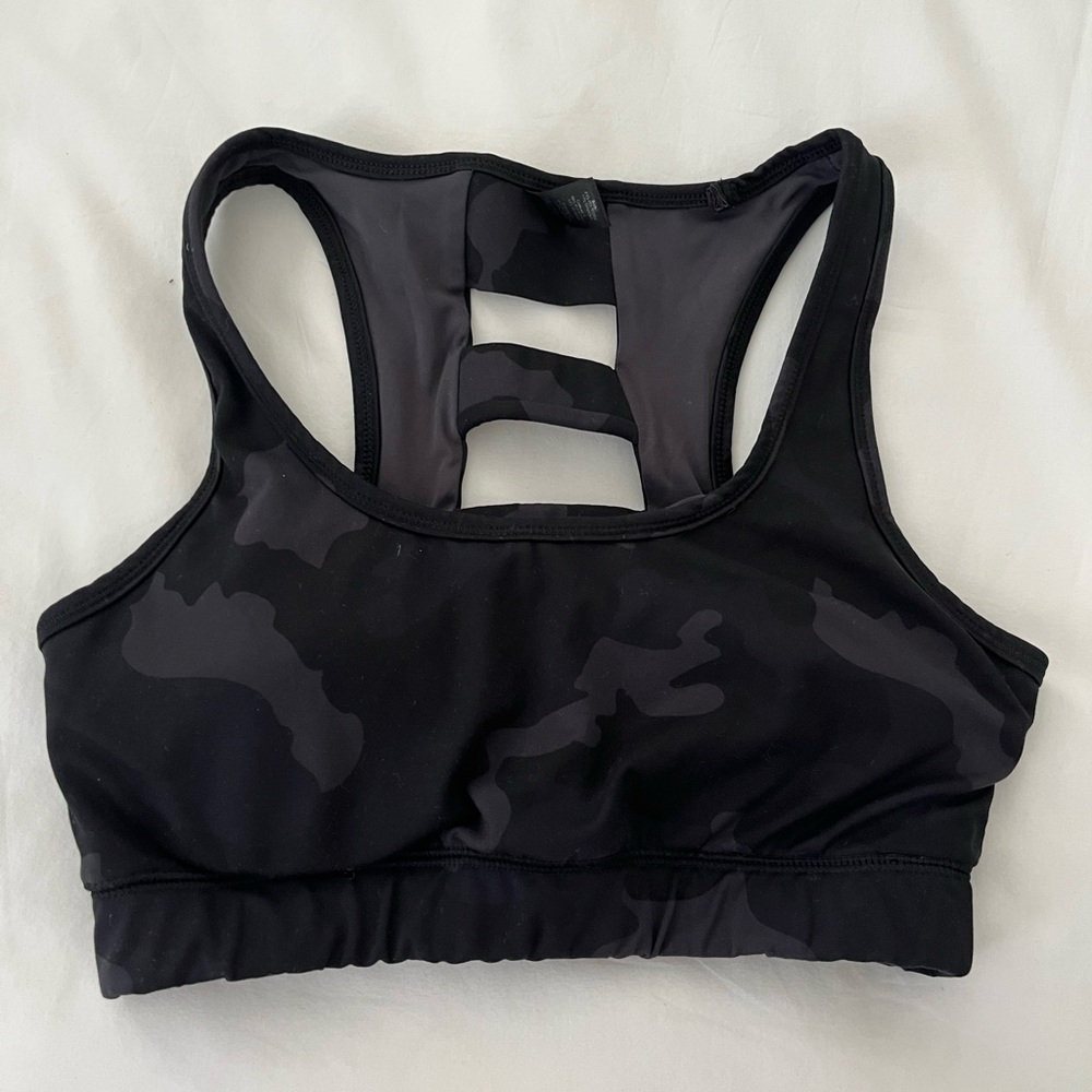 Black Camo Sports Bra